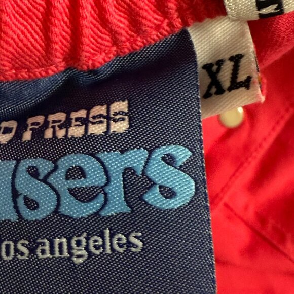 Big Bud Press Womens Raspberry Pink Trousers Sz XL Petite Casual Boho Coastal - Picture 6 of 12